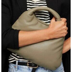 Mango Women's Multi-position quilted pillow faux leather bag NO STRAP